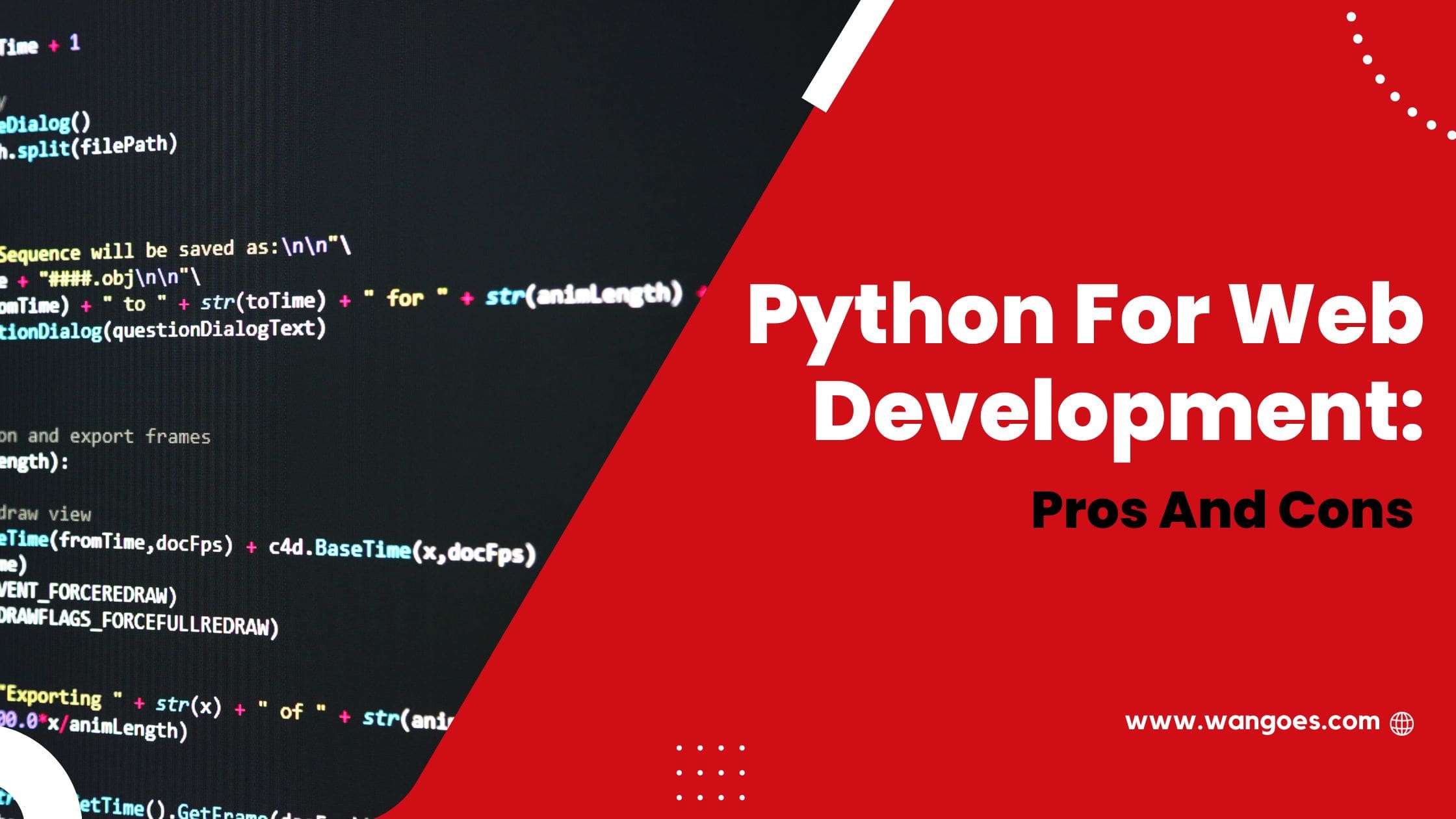 Python For Web Development: Pros And Cons